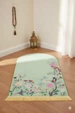 Premium Pastel Color Flannel Prayer Mat - Image 2